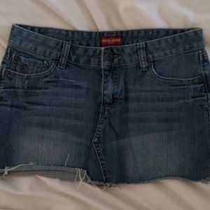 Guess jean skirt